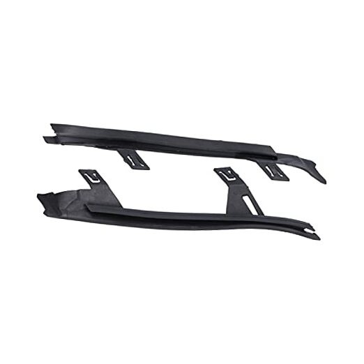 Pair of Upper Headlight Gaskets Sealing Strip Upper Headlight Cover Left Right