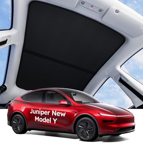 Tesla New Model Y Juniper Accessories Sunshade Model Y Juniper 2025-2026 Black