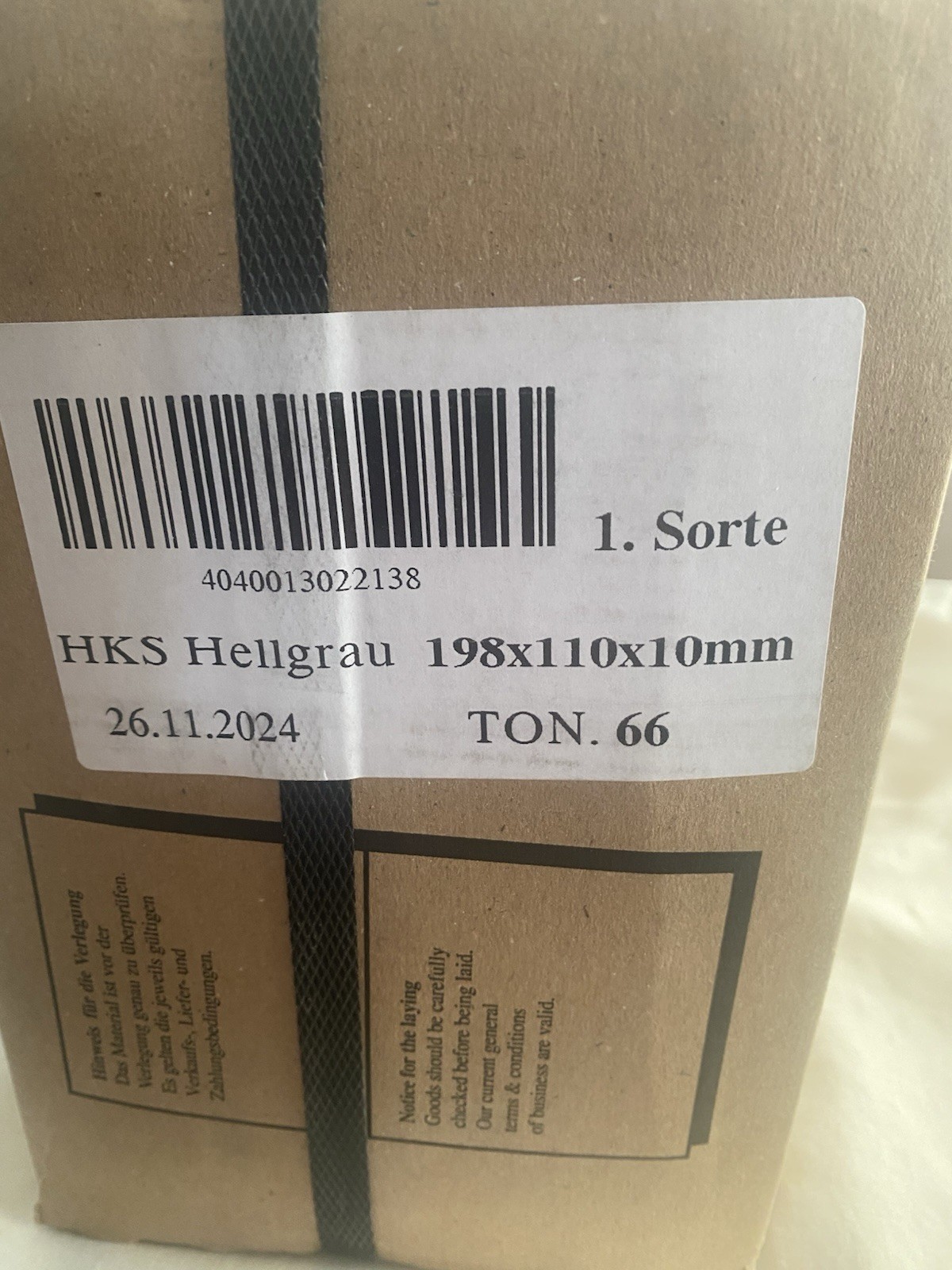 Argelith HKS Industrial Ceramic Tiles (Box Of 25) Base Skirtings Made In Germany