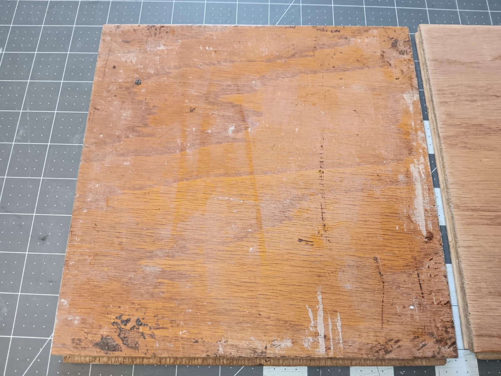 16 USED Vtg. MCM BRUCE Oak 9×9 Parquet Flooring NEED REFINISHING: Read Details