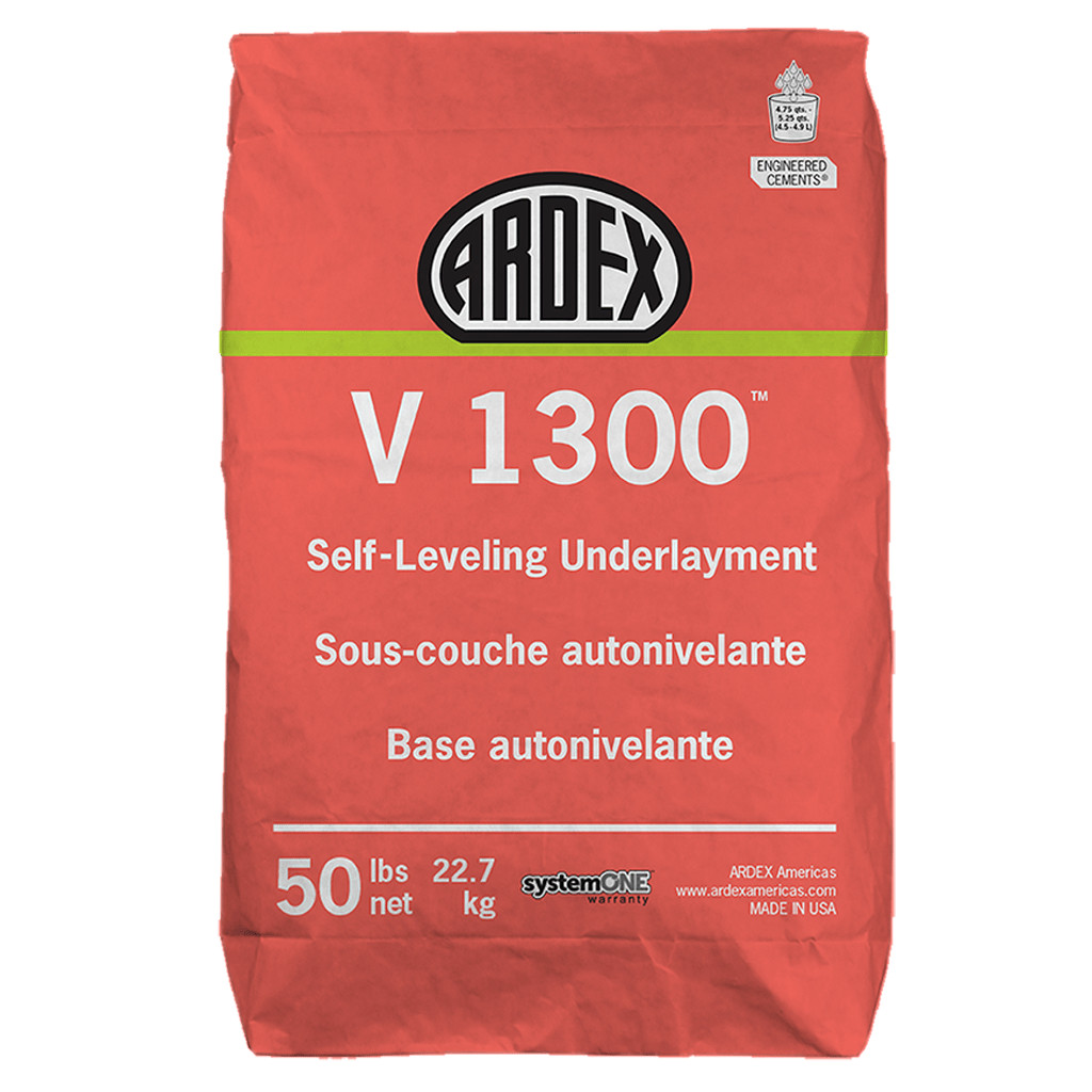 ARDEX V 1300 High Flow Self-Leveling Underlayment 50 Lbs Bag, 47362