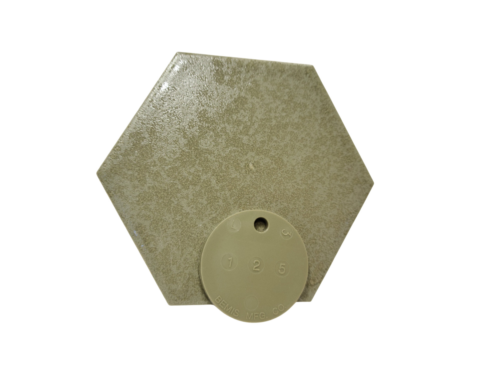 Avocado Green Ceramic Florida Tile Hexagon Subway Crystalline Classic Color 125