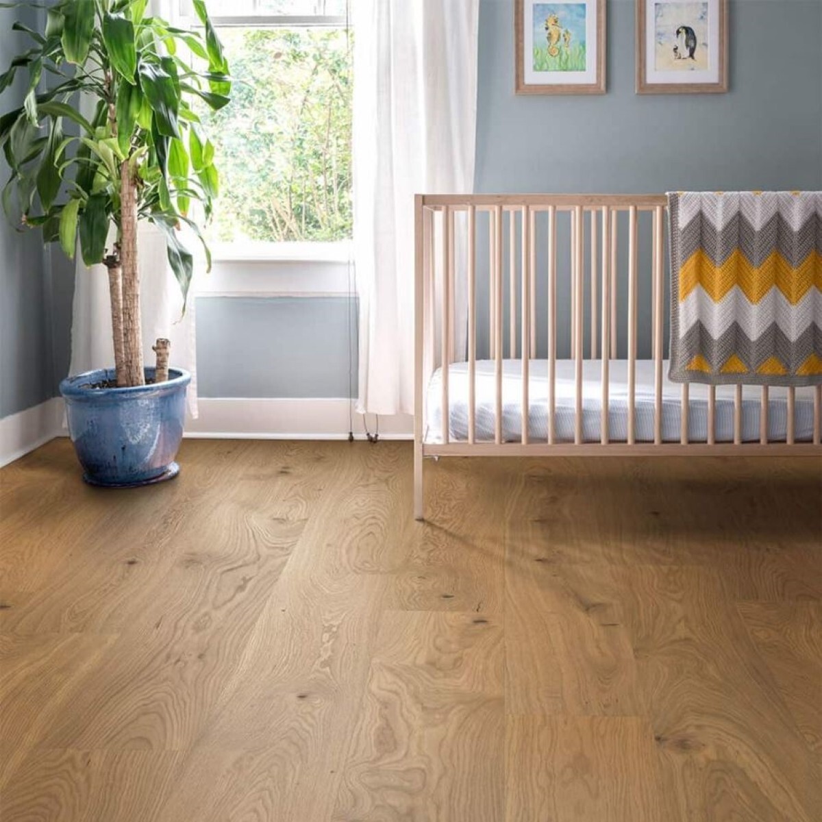 Valinge Waterproof HARDENED WOOD FLOORING OAK NATURE HONEY 347505