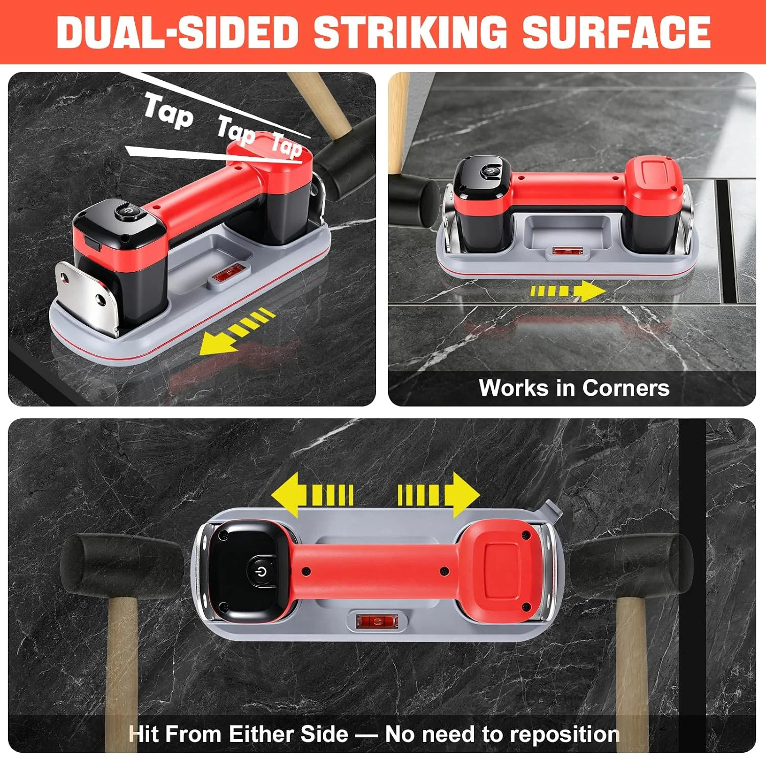 Electric Suction Cup Floor Gap Fixer, Floor Gap Fixer Tool for Upgraded Iron Pla