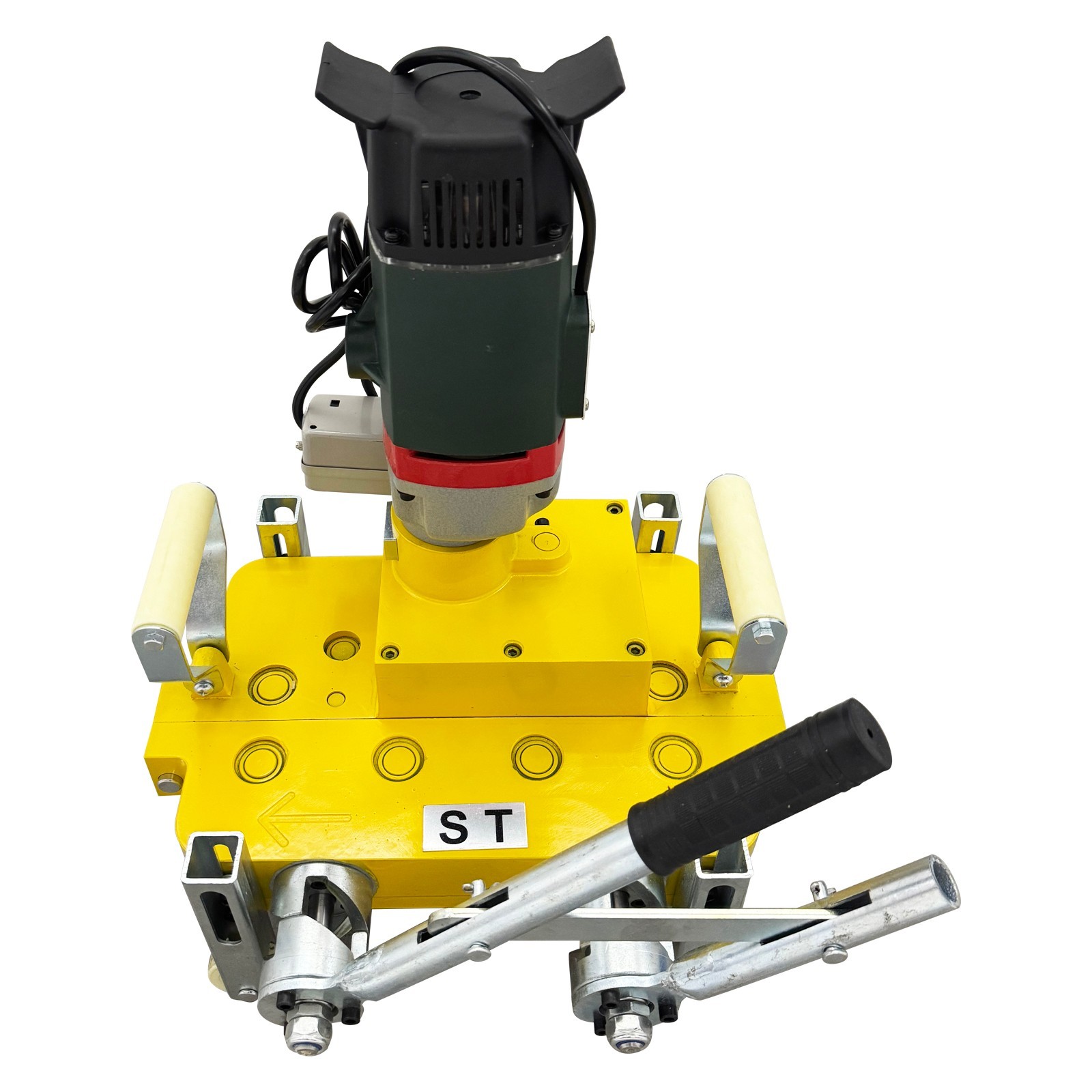 220V 1PH 2.4KW Metal Roof Roll Forming Machine Colored Steel Tile Seamer