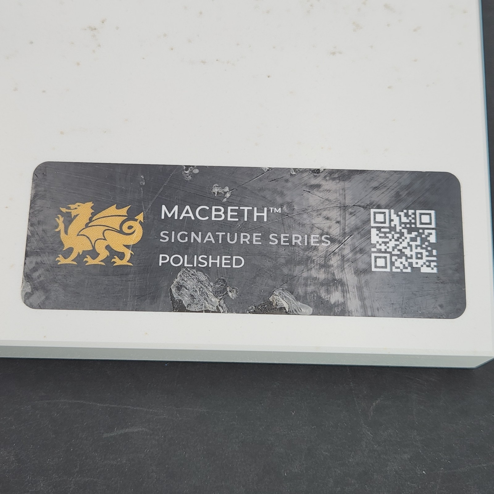 Cambria Macbeth Quartz 10″x12″x.75″ Display Sample Dual Finish Polished & Matte