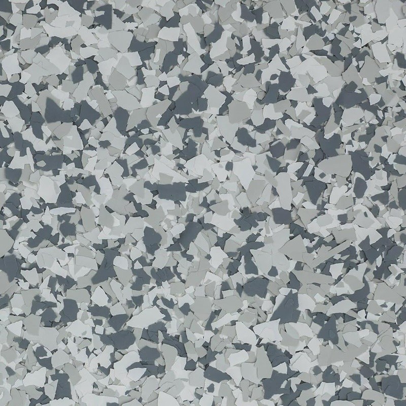 Flake Epoxy Flooring Chips Durable Non-Slip Easy Clean Garages Basements Gym New
