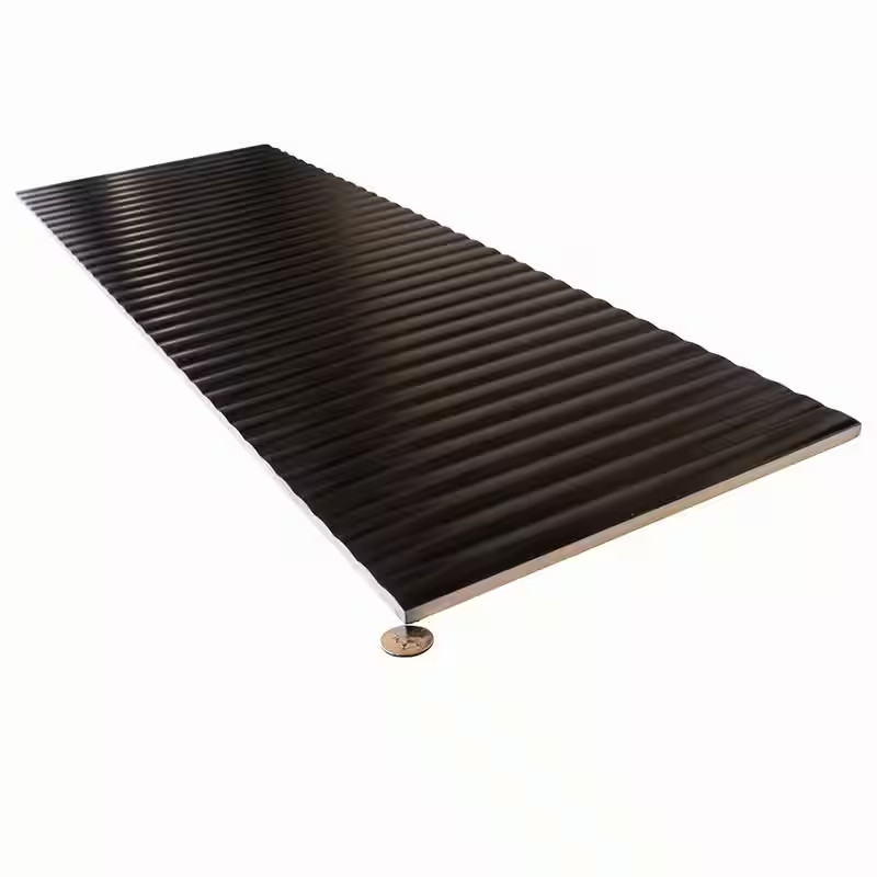 Imprint 11.81 In. X 35.48 In. Matte Black Ceramic Large Format Wall Tile (11.63