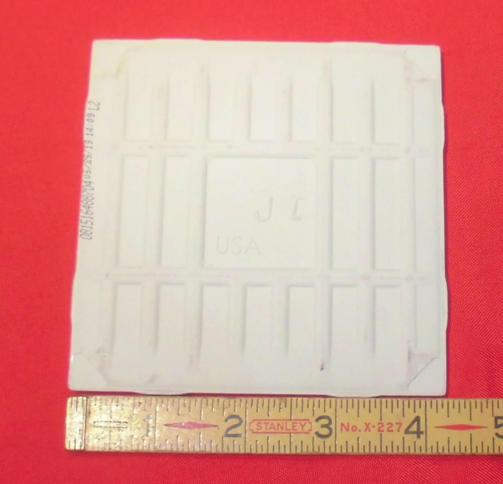 1 pc. Daltile; RESTORE Bright White; Glossy Ceramic Tile 4-1/4″ X 4-1/4″ New