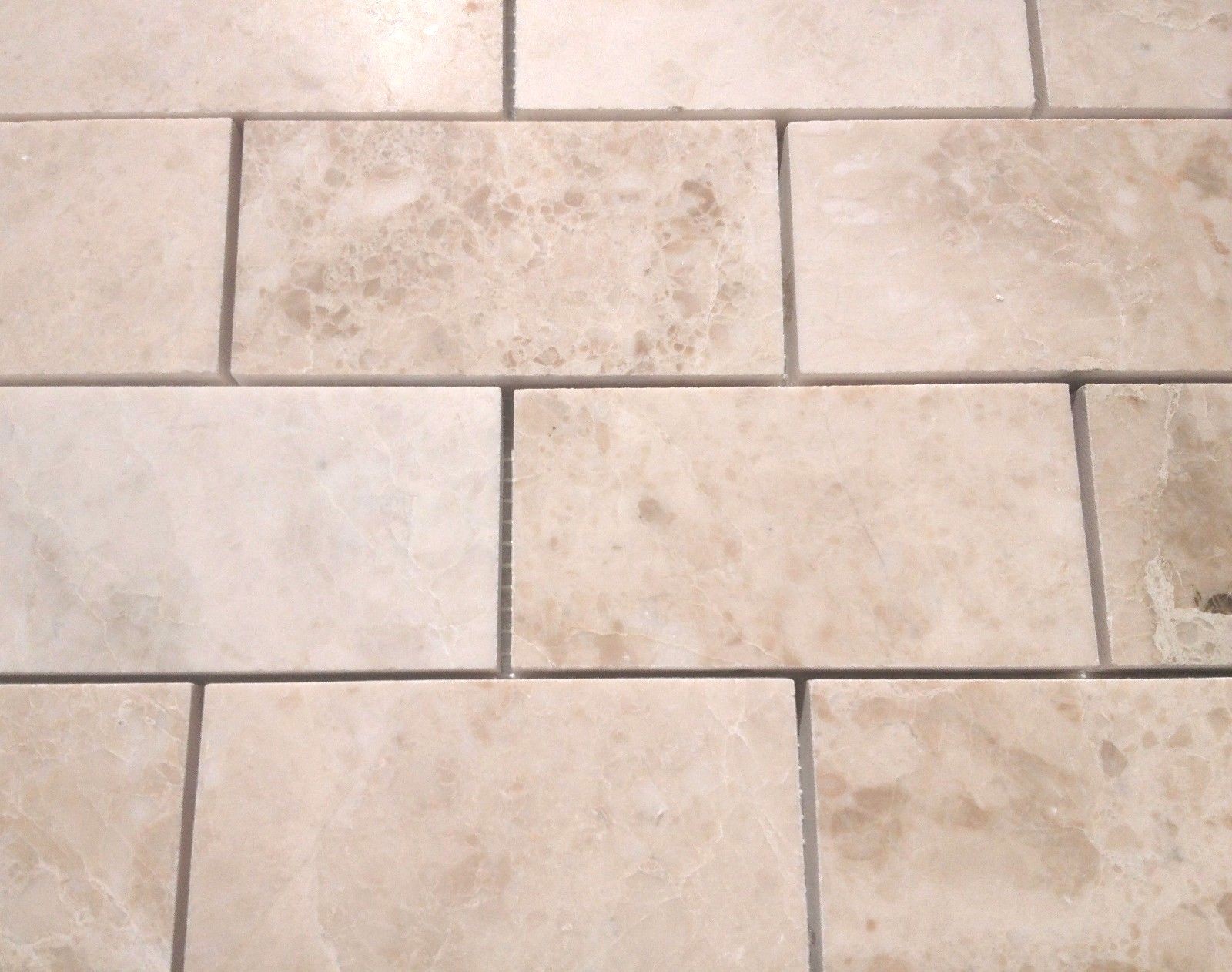 2×4 Cappuccino Marble Polished Finish and Straight Edge Backsplash Wall Floor