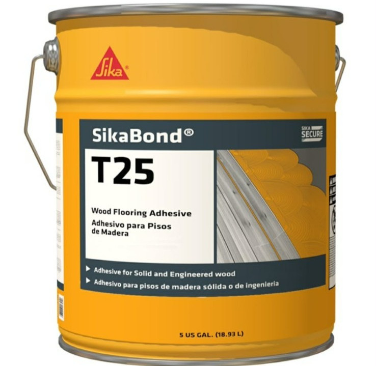 SikaBond T25 Wood Flooring Adhesive 5 Gallon Pail – Brand New
