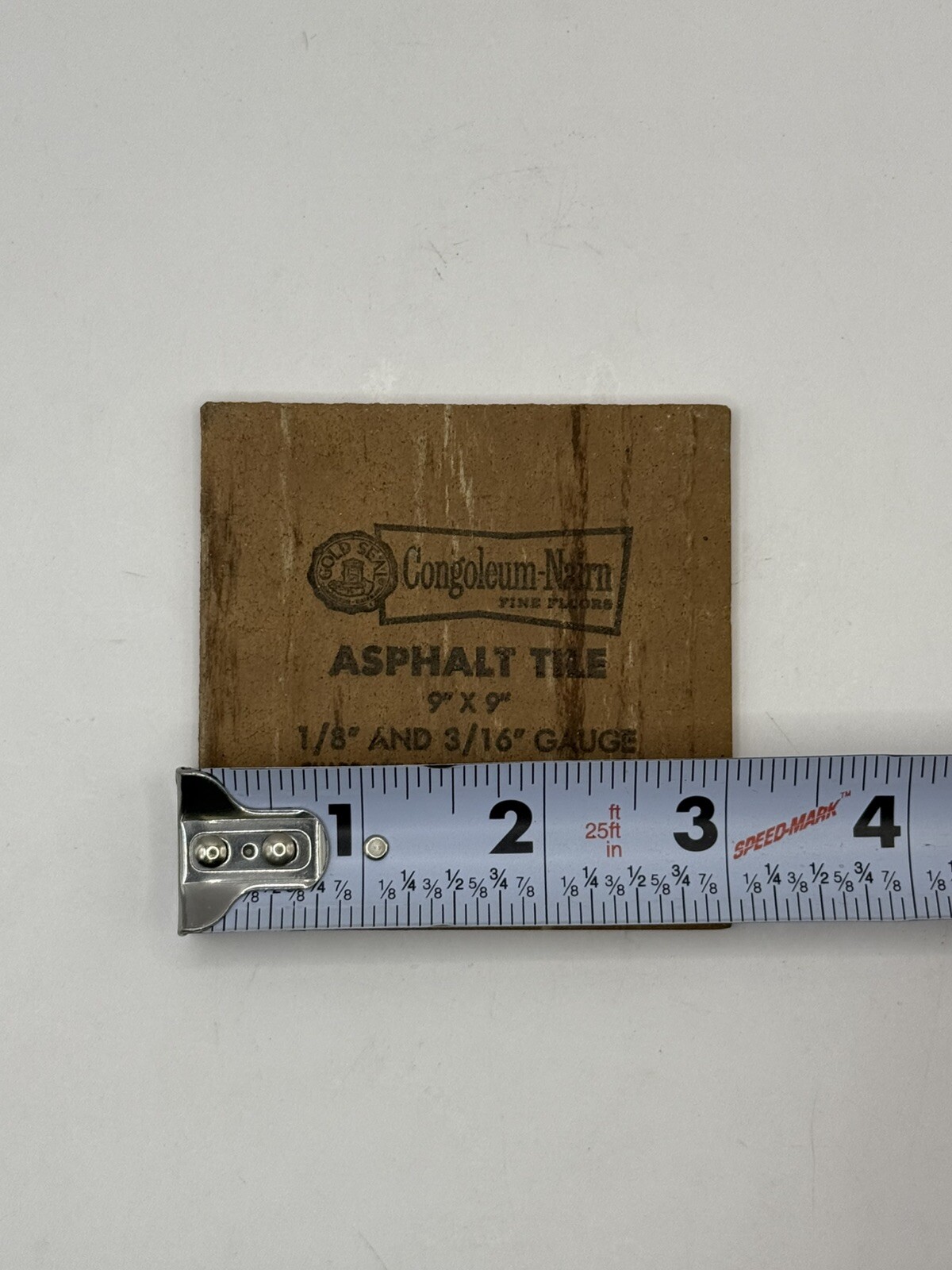 VTG 1950s Congoleum-Nairn Asphalt Tile 14 Pieces 3” x 3” Salesman Samples