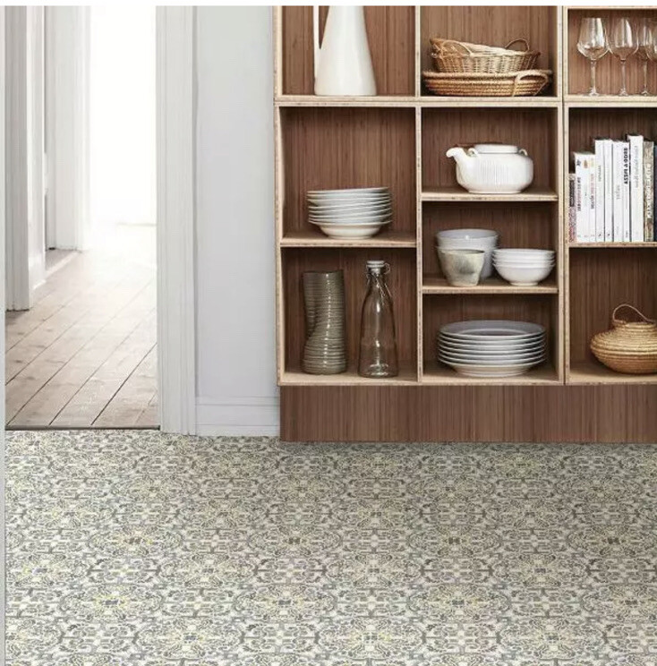 Floorpops Antico Peel & Stick Floor Tiles 10 Tiles/10 Sq. Ft.
