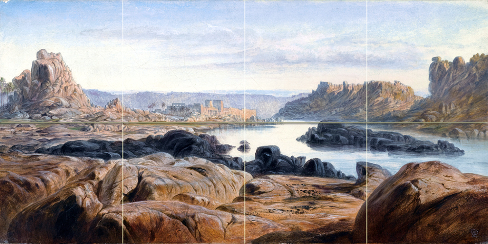 Art Rocks Landscape River Ceramic Mural Backsplash Bath Tile #2276