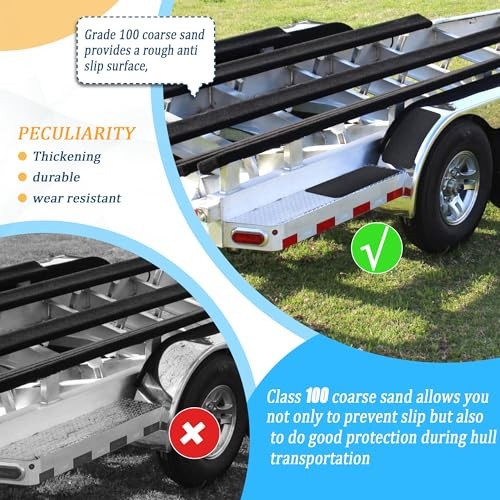 Marine Boat Non-Skid for Boat Trailer Fenders 6-Inch X 12-Inch Boat Trailer