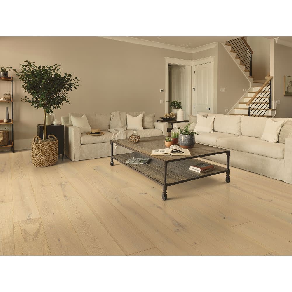 Shaw SW754 Expressions 9″W Wire Brushed Engineered White Oak – Mural