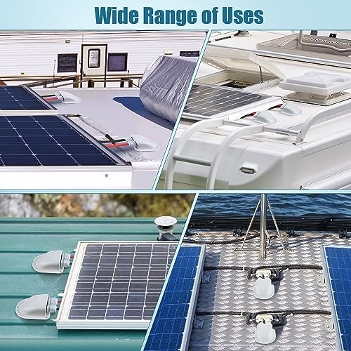 Set Solar Entry Gland Dual Entry Waterproof for 3mm²-10mm² () | Solar 2 White