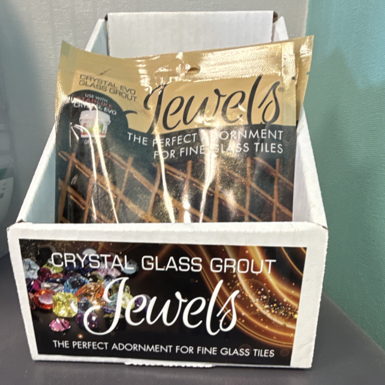 Tile Doctor Crystal Glass Grout Jewels Valencia Glitter Additive 75g Pack