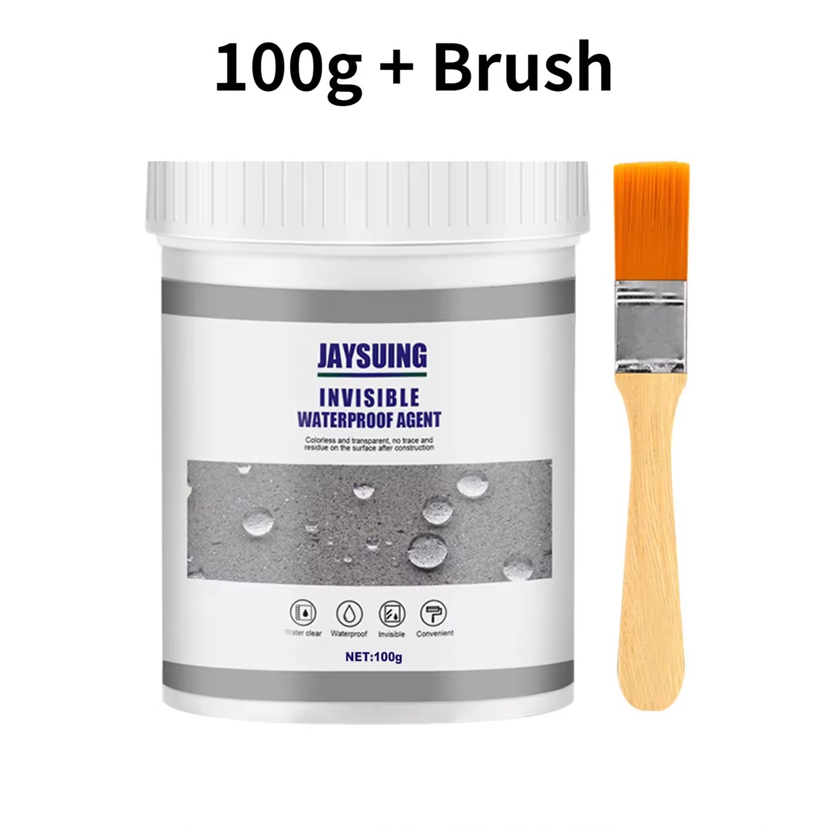 JaySuing Invisible Waterproof Agent Transparent Insulating Sealant – 100/300G