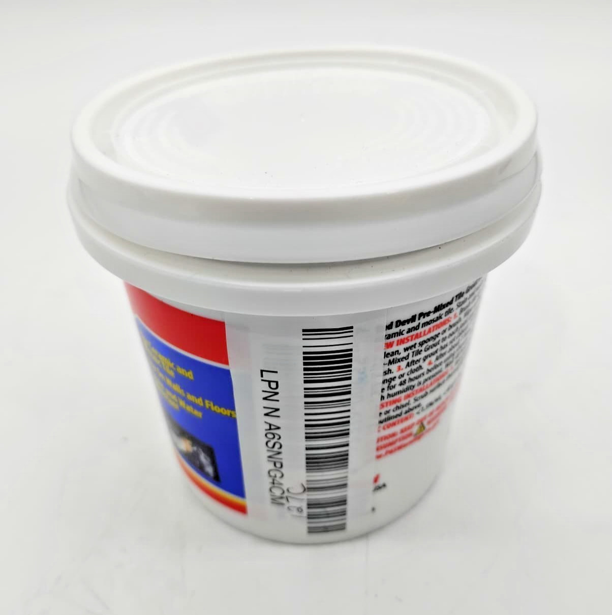 Red Devil 0422 Pre-Mixed Tile Grout White 1/2 Pint Professional Quality