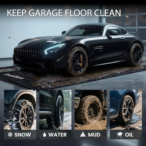8’6″ x 22’ Heavy-Duty Garage Floor Mat – 610GSM Commercial-Grade PVC