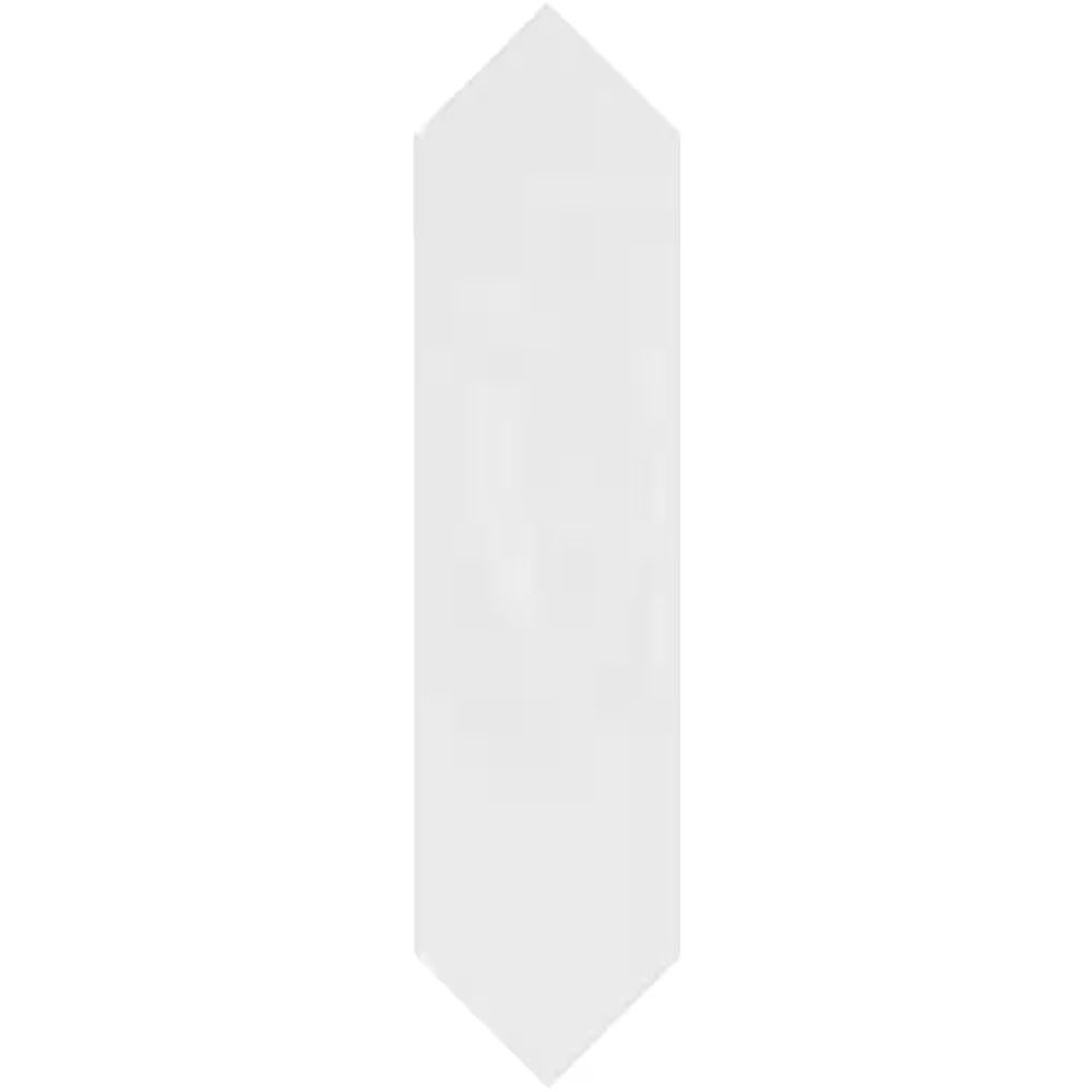 Luxecraft Artic White Glossy 3 In. X 12. In. Glazed Ceramic Picket Wall Tile (8.