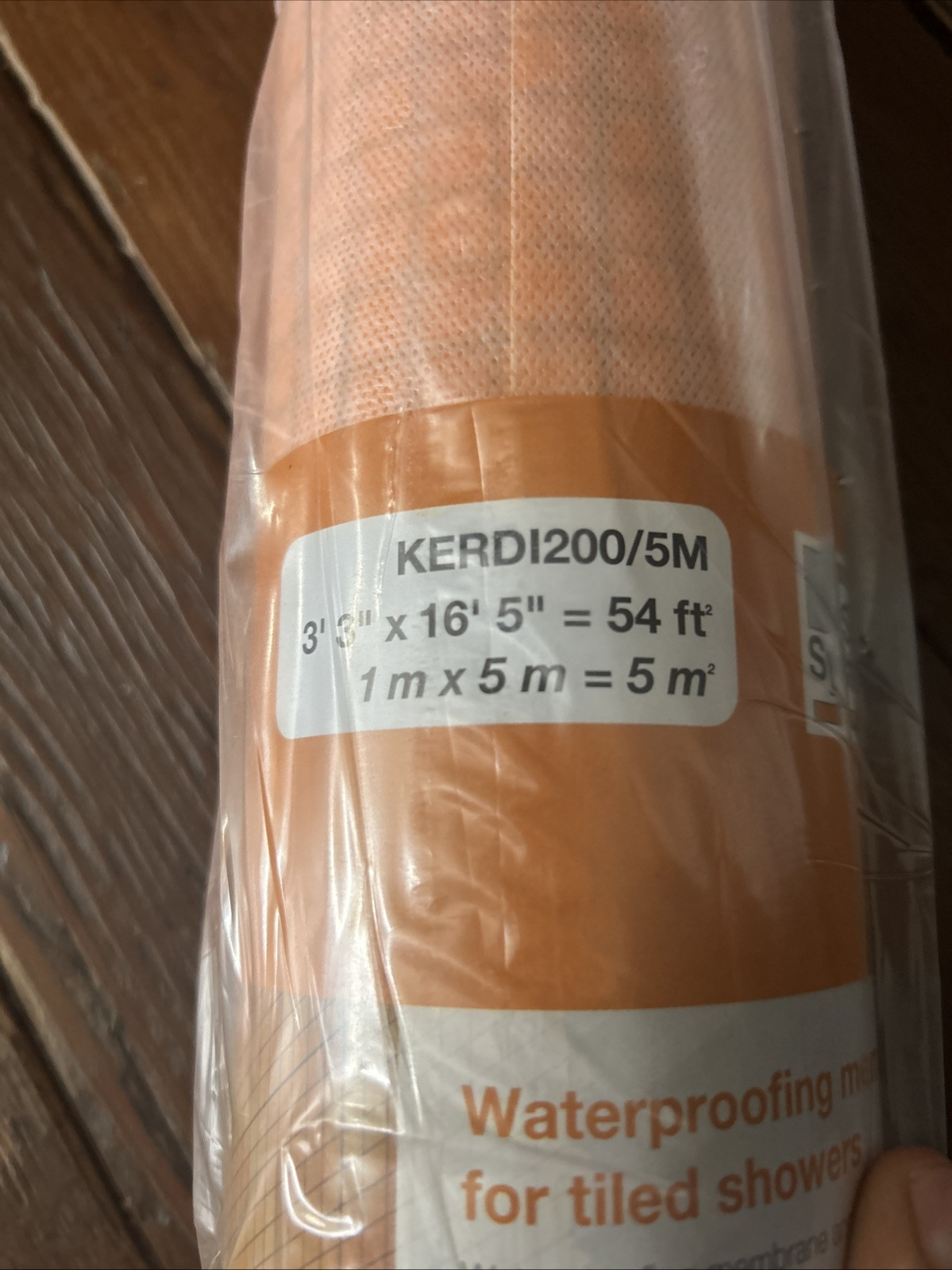 New Schluter KERDI200/5M Waterproofing Membrane 54 ft² ( 3’ 3” x 16’ 5” ) 5m²