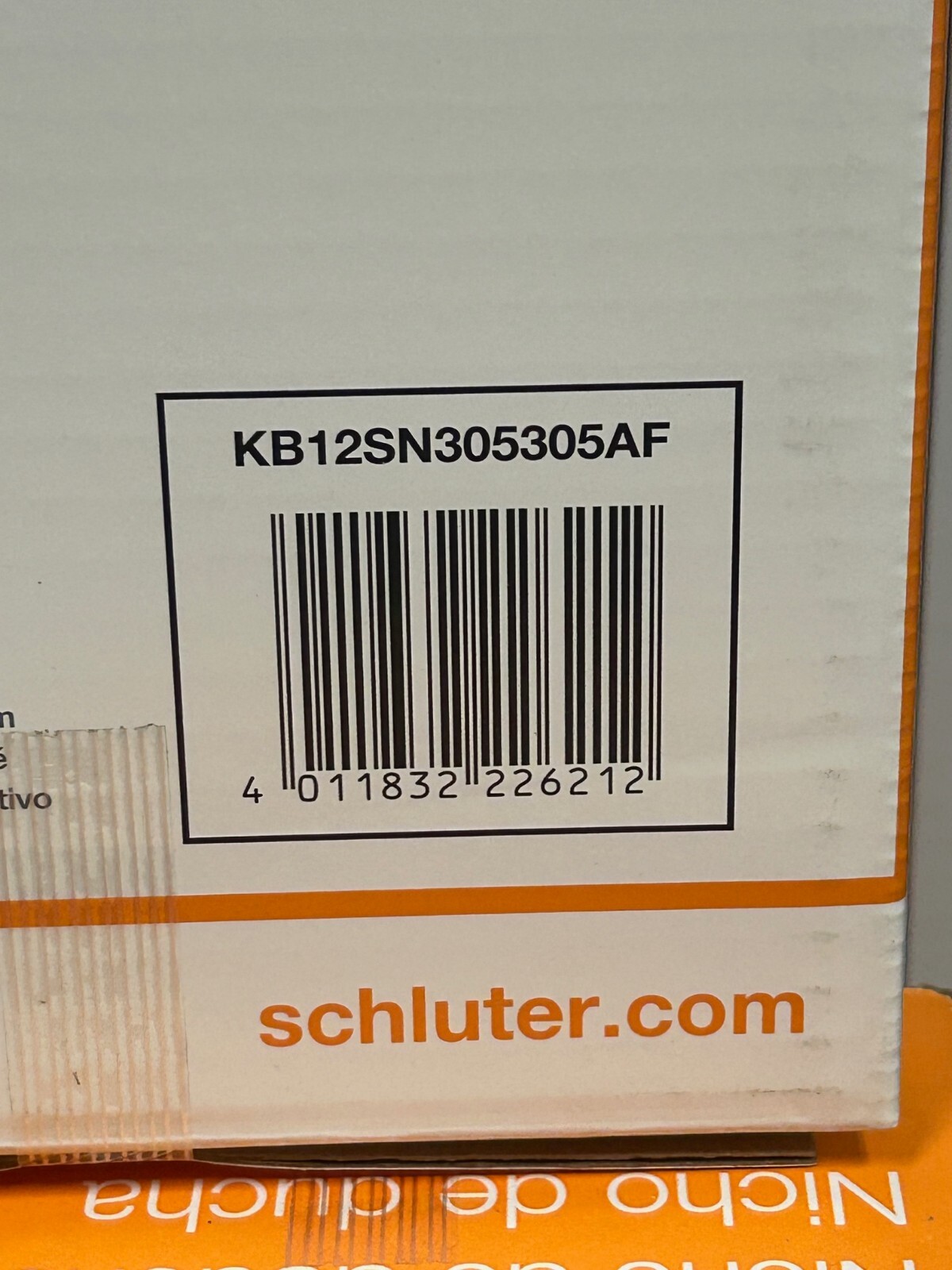 Kerdi 12″x12″ Shower Niche Schluter Systems KERDI BOARD KB12SN305305A New