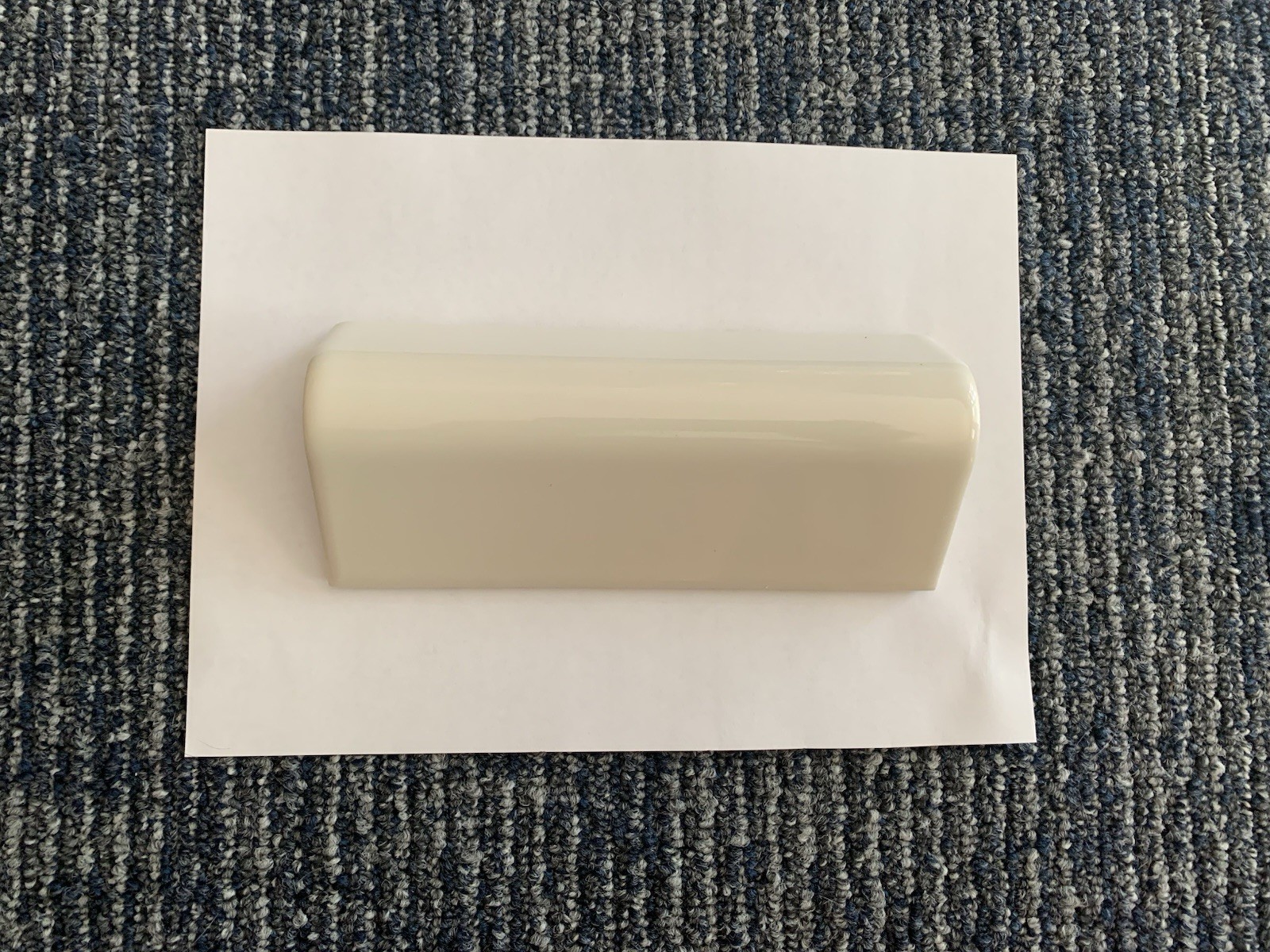 Tile V-Cap Countertop Off White Ceramic 6”x2” New