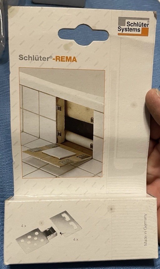Schluter REMA Magnetic Tile Access Panel Kit Removable Tile Access Door New