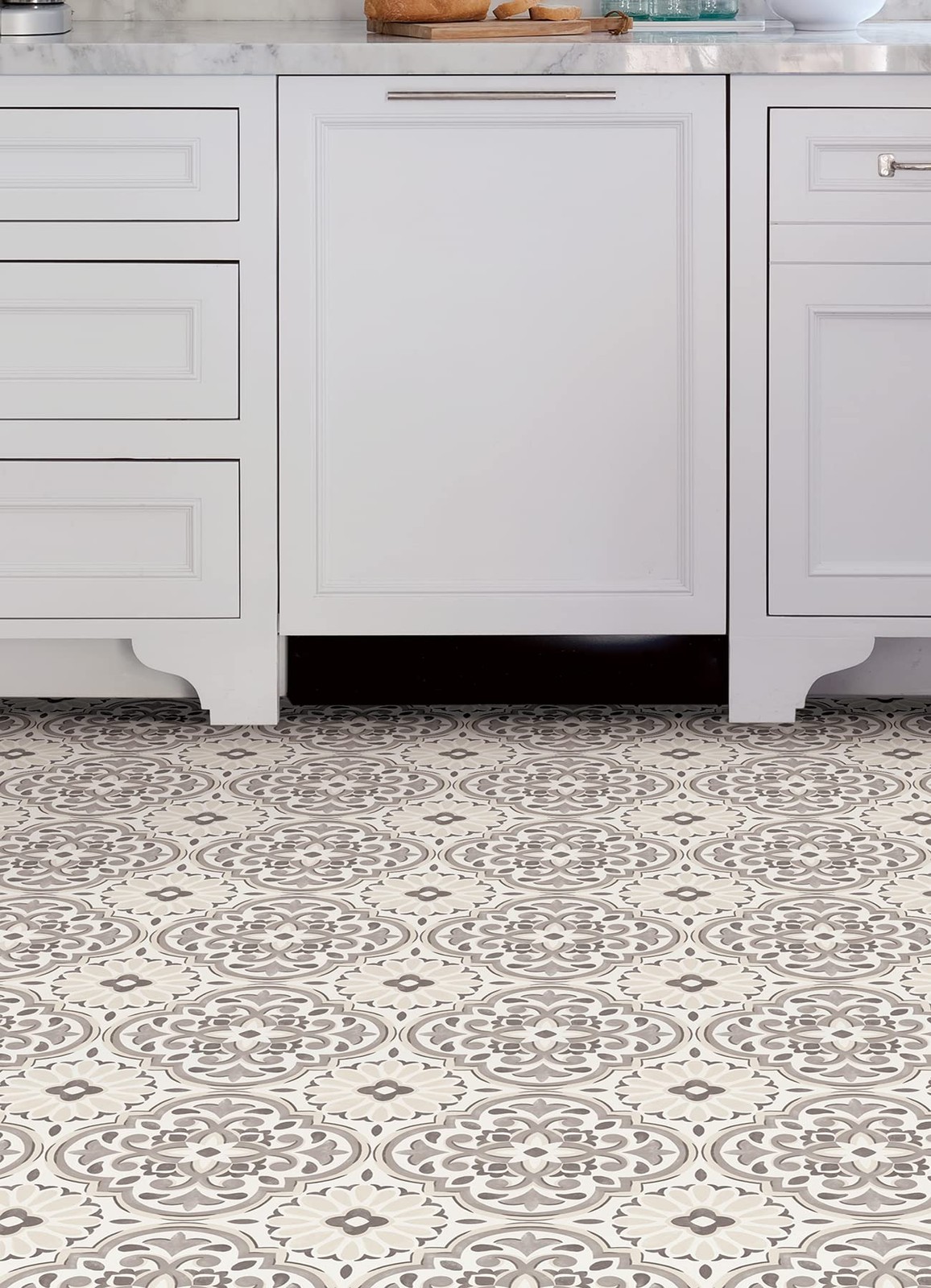 Gray Massimo Peel Stick Floor Tiles FP3988 Vinyl Flooring Waterproof Home Decor