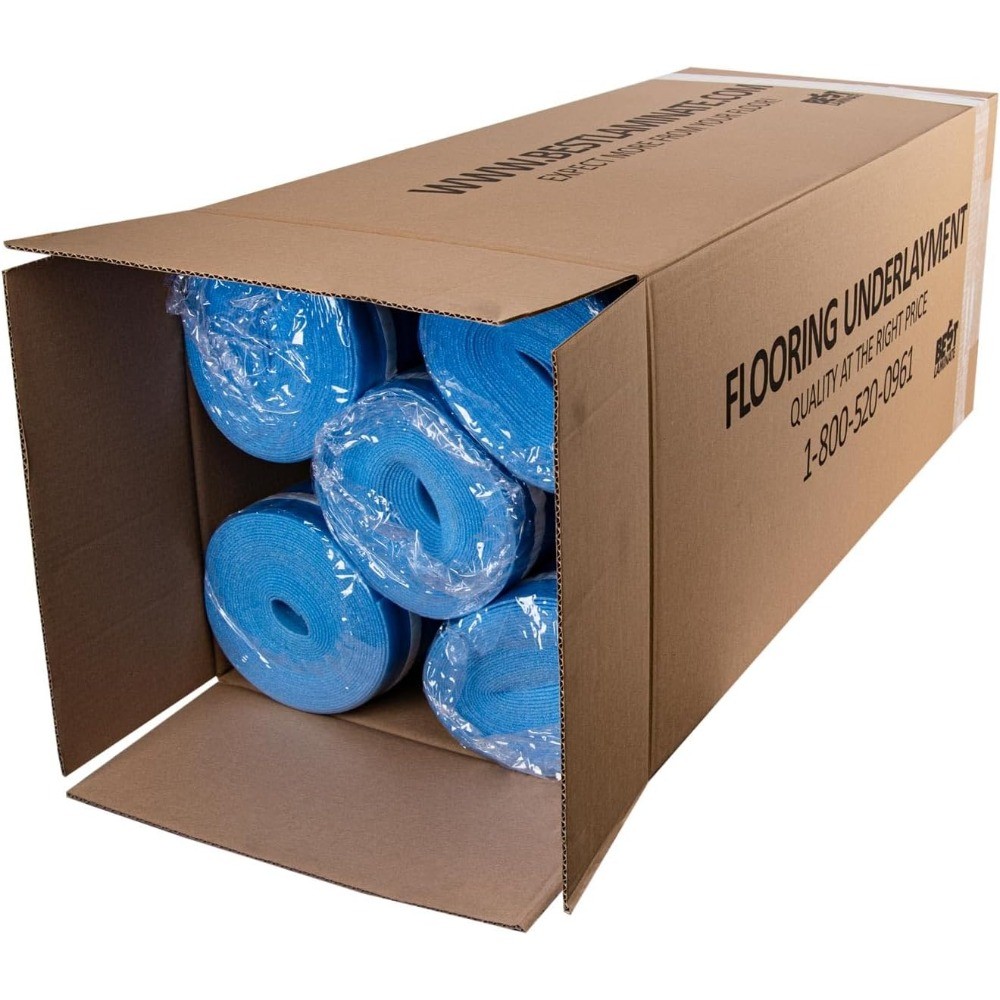 3in1 Vapor Barrier Underlayment 500sqft 2mm with Tape