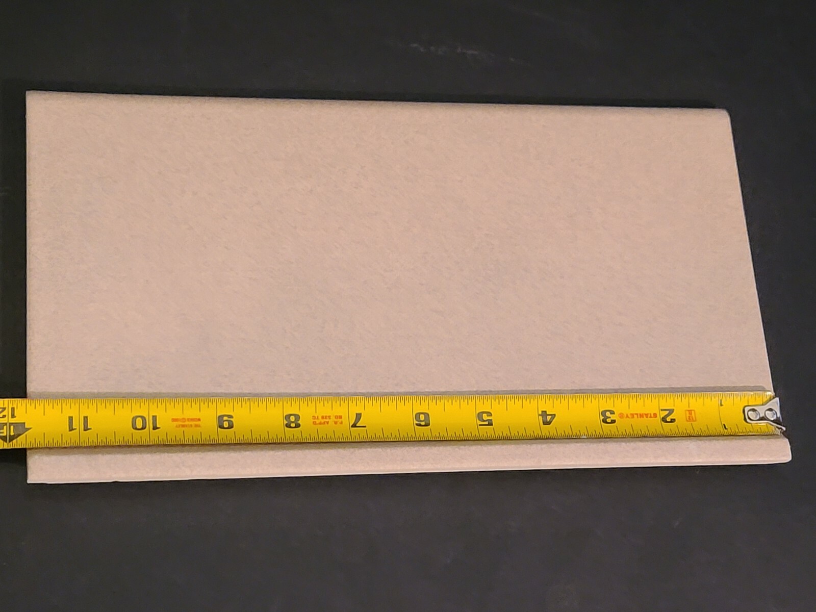 (LOT OF 1) NEW Brown/Beige 12″ X 6″ Floor Cove Base Tile