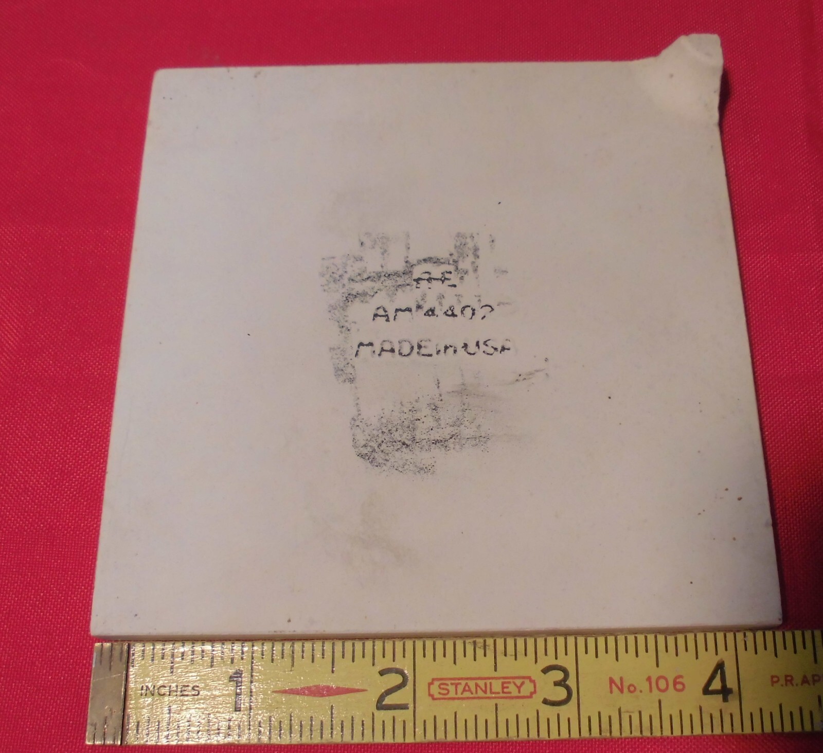 Salt & Pepper: Radius Bullnose Inside Corner Ceramic Tile: 4-1/4″ American Olean