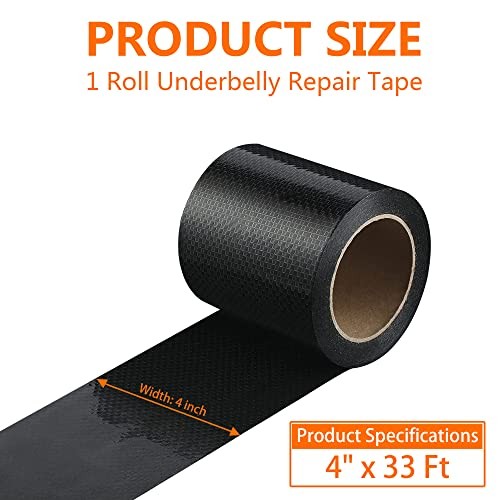 Underbelly RV Tape 4″ x 33Ft Premium Belly Material Waterproof Wearing