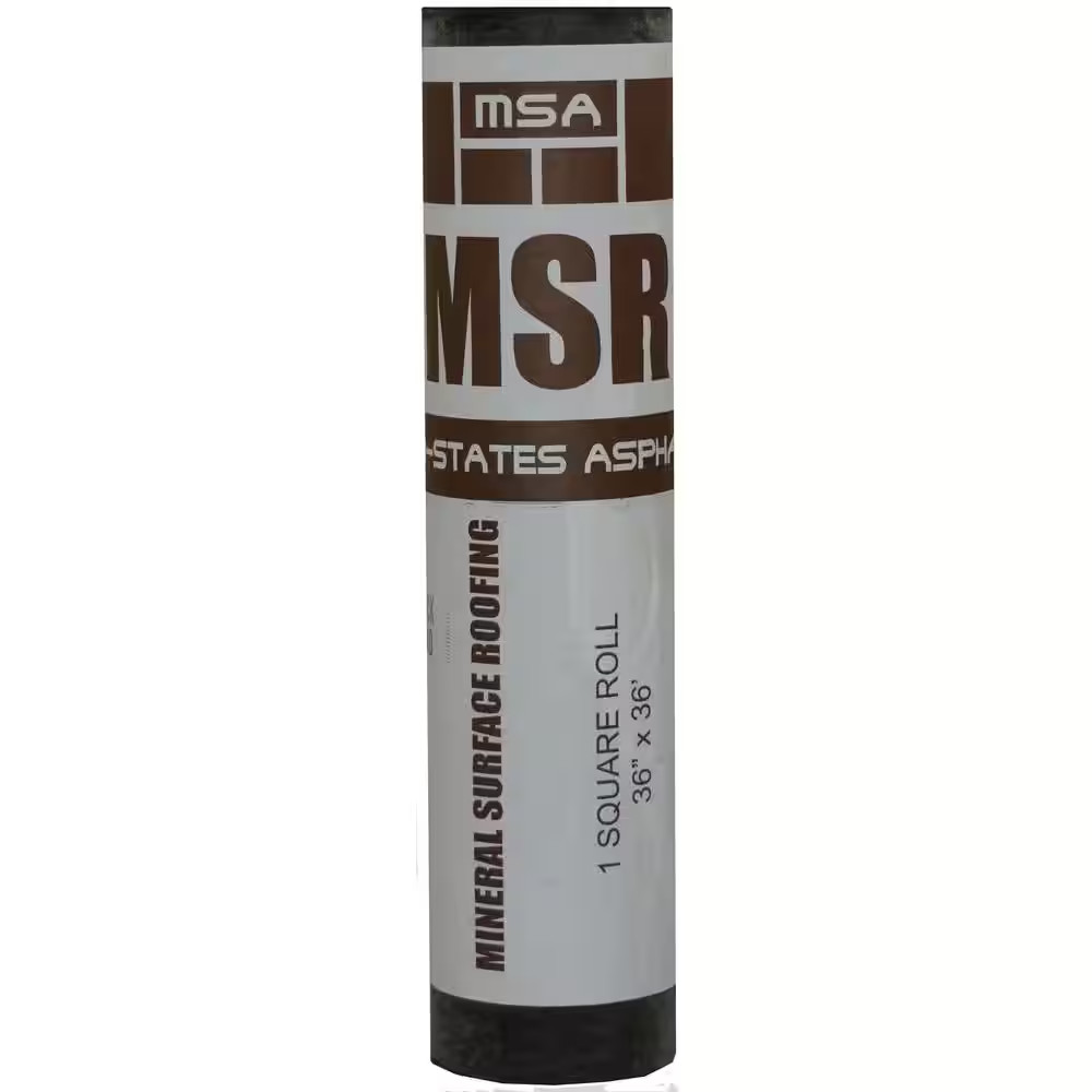 3 Ft. X 33.3 Ft. (100 Sq. Ft. Coverage Area) Black Mineral Surface Roll Low Slop
