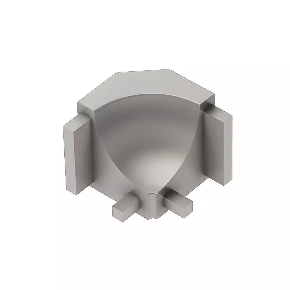 Schluter Dilex-AHK in Corner 90 Degrees Satin Anodized Aluminium – 1 Unit