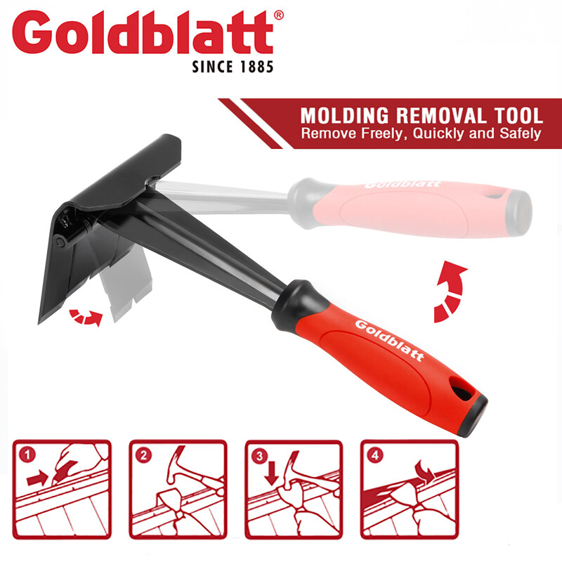 Goldblatt Trim Puller Removal Multi-Tool for Baseboard Flooring Removal Molding