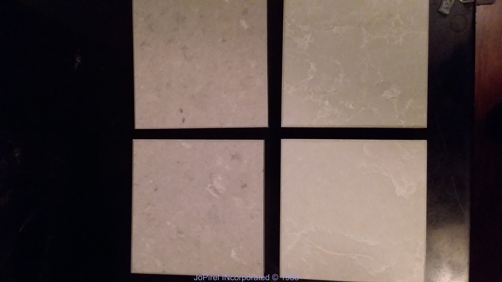 CaesarStone 4 Quartz Sample Blocks 4in x 4in home improvement