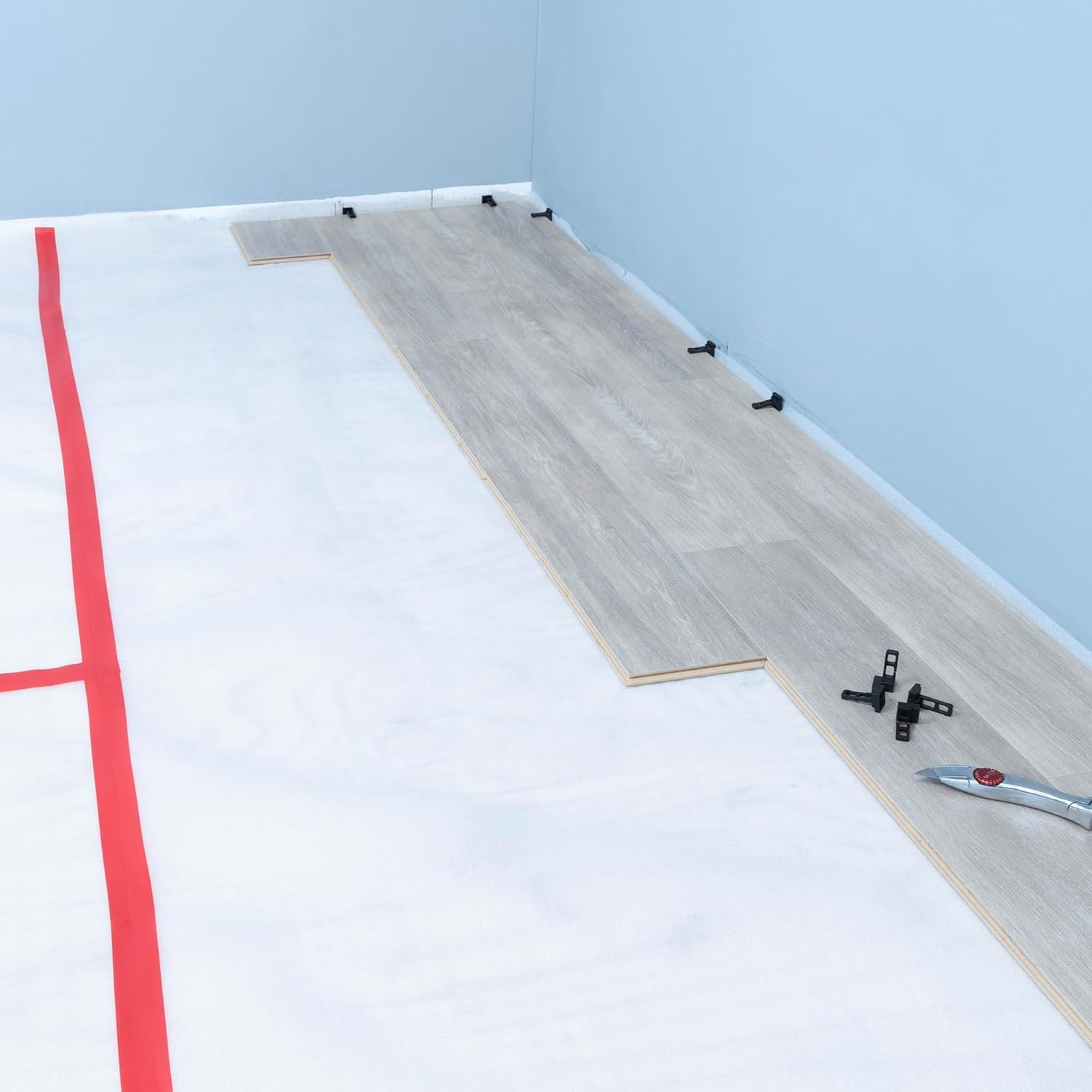 100 Sq. Ft. Serenity Foam Underlayment – Cushioned Support for Floors