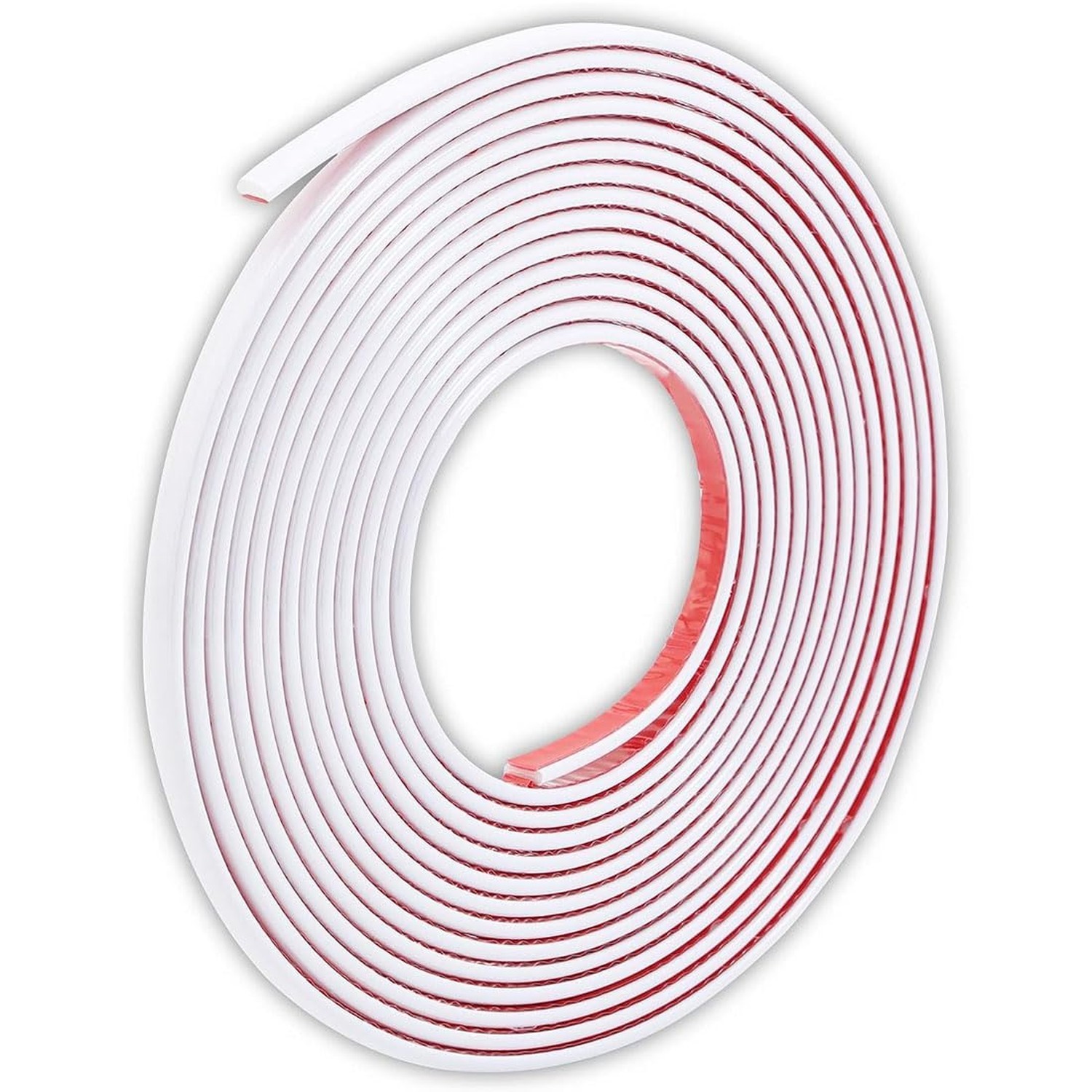 White Self Adhesive 3d Wall Edging Strip Peel and Stick Trim Seam Wall Sticke…