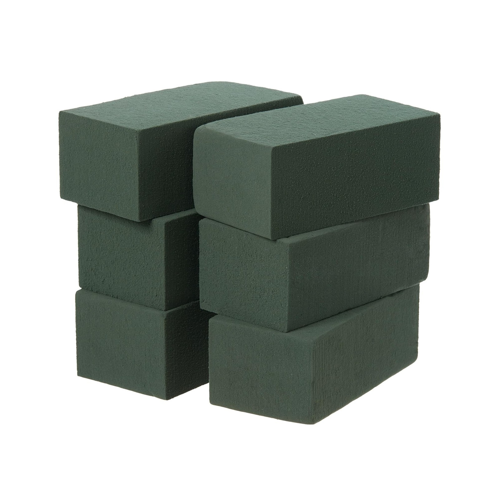Crafare 6x3x2.5 Inch Wet Floral Foam Blocks Rectangle Small Size Foam Bricks …