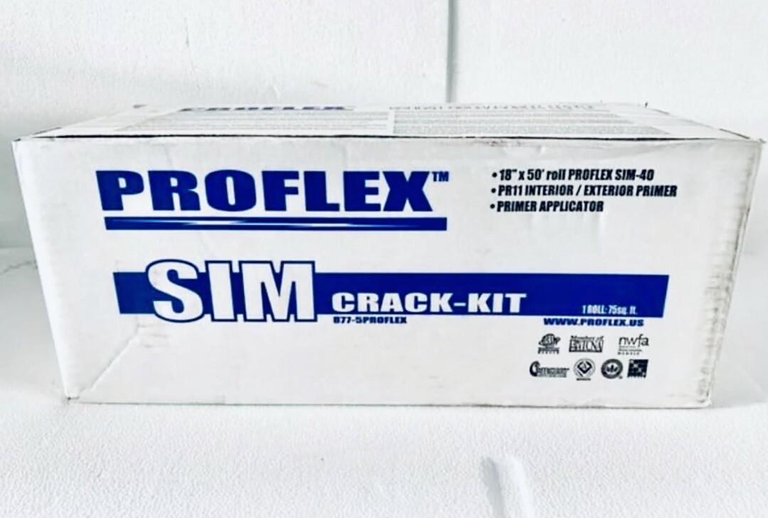 New Proflex 18″x50′ Roll 40 mil Underlayment -Tile, Stone, Brick & Wood Flooring