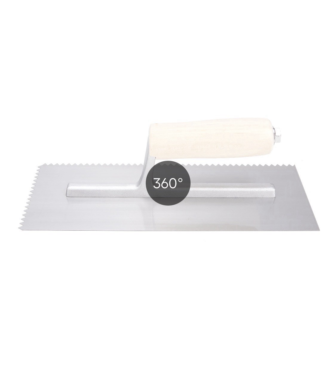 Lot 3 – Wood Flooring Adhesive 1/4 in. x 3/16 in. V-Notch Trowel New