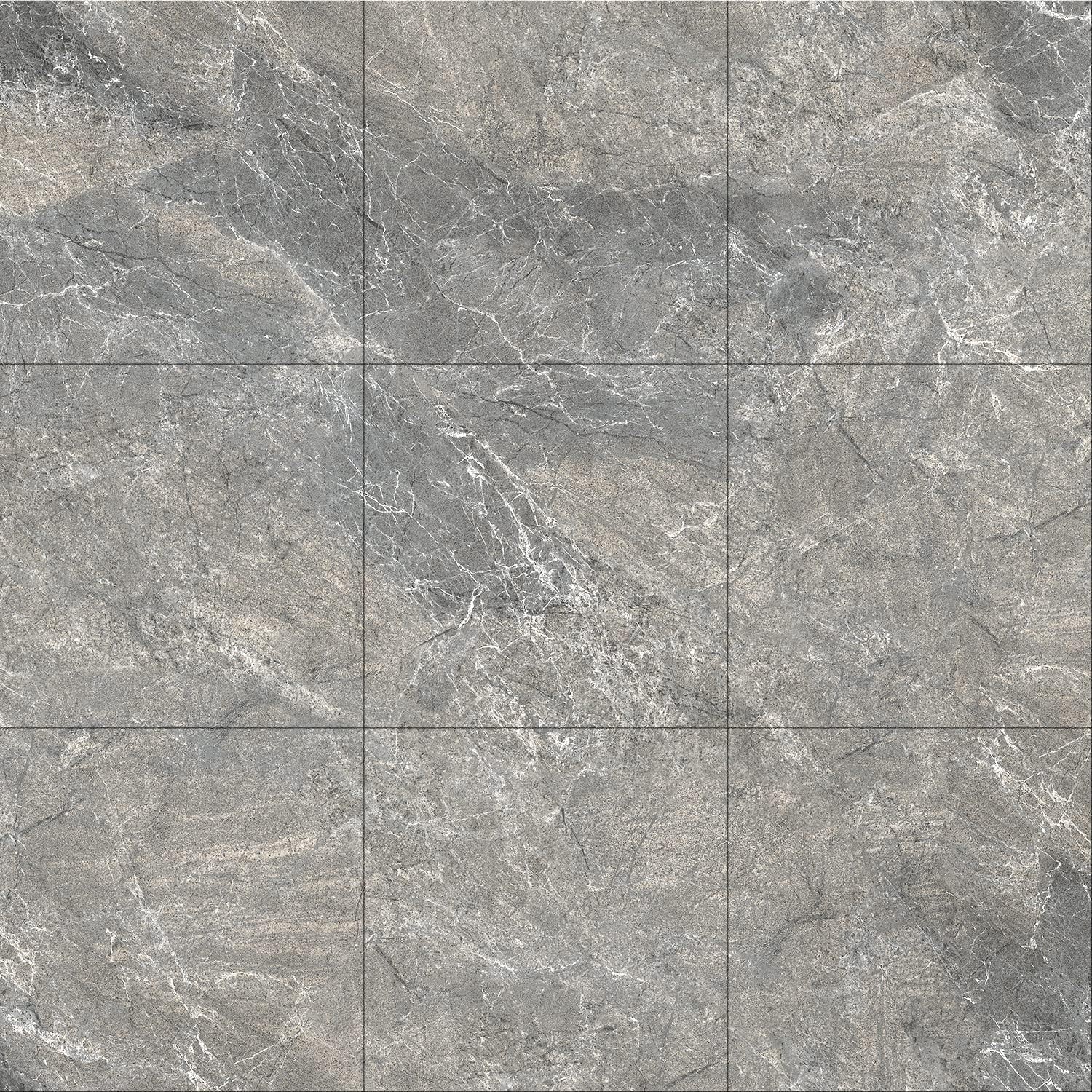 Lareko 20Sq.Ft Grey Marble Peel And Stick Vinyl Floor Tiles20 Tiles – 12 X