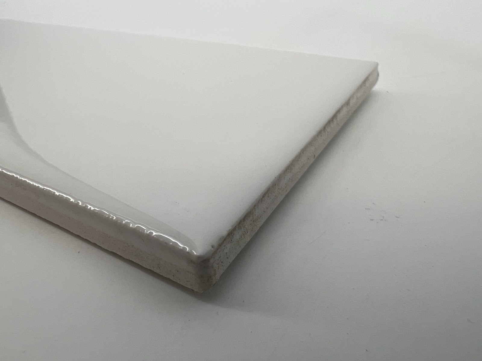 Arctic White: 3″x6″ Glossy Ceramic Subway Tile ONE (1) Daltile Rittenhouse NEW