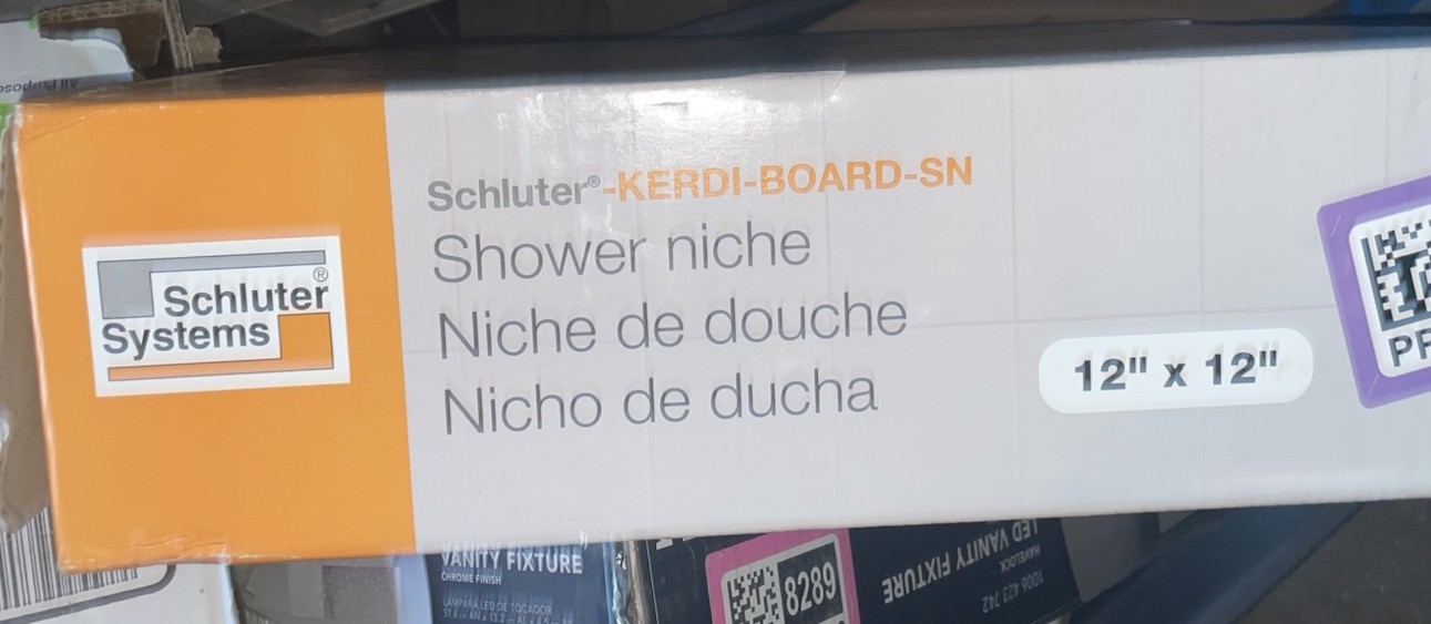 Schluter Systems Shower Niche (12″ x 12″) – Orange (KB12SN305305A)
