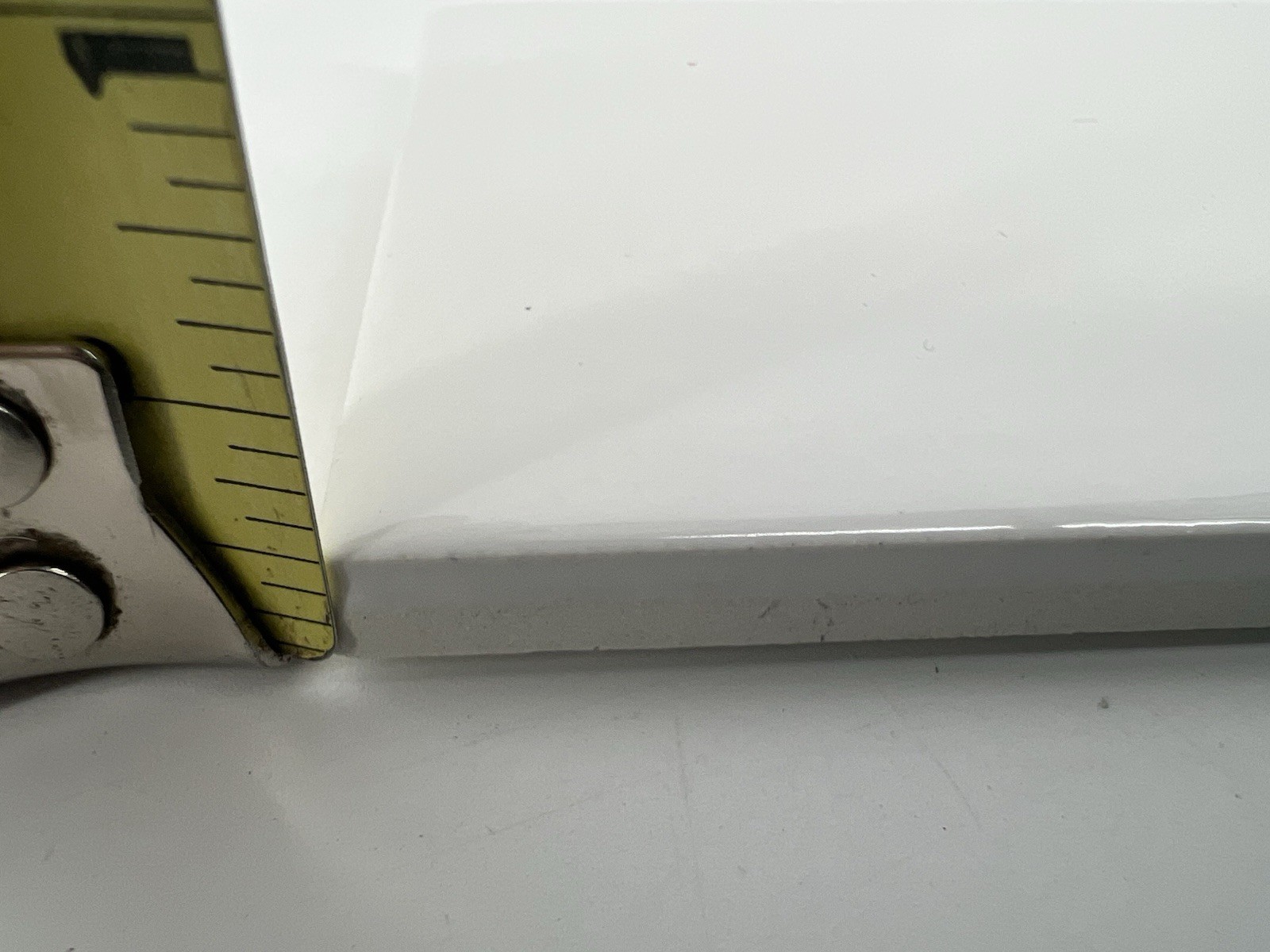 Arctic White: 3″x6″ Glossy Ceramic Subway Tile ONE (1) Daltile Rittenhouse NEW