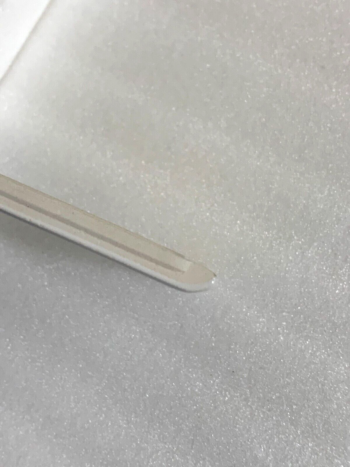 NEW AO CERAMIC TILE 3″ X 6″ DESIGNER WHITE #61 BULLNOSE MATTE * 4 * pcs