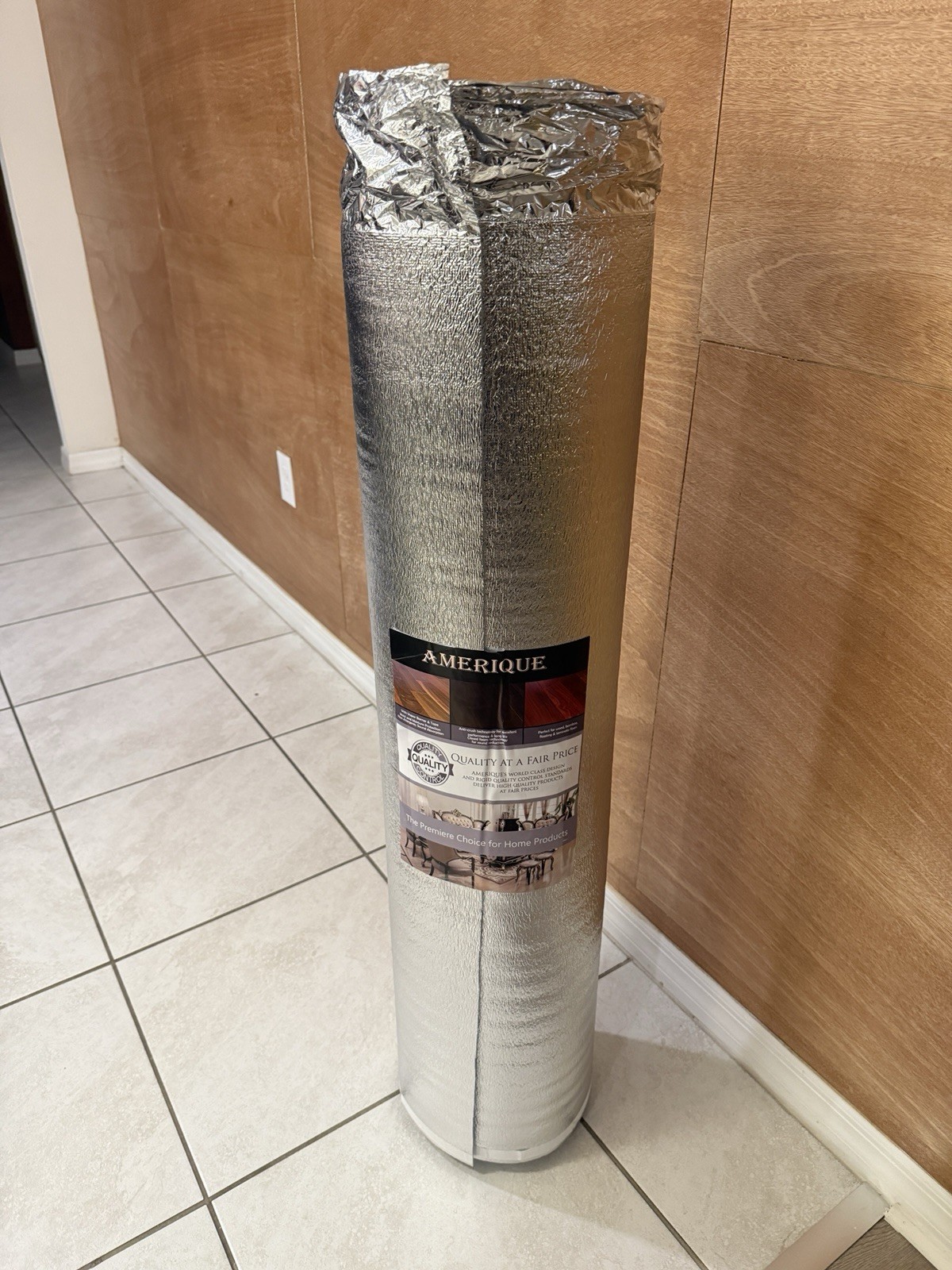 Underlyment Isolate For Wood Flooring – Amerique Brand – 100 Sq. Ft